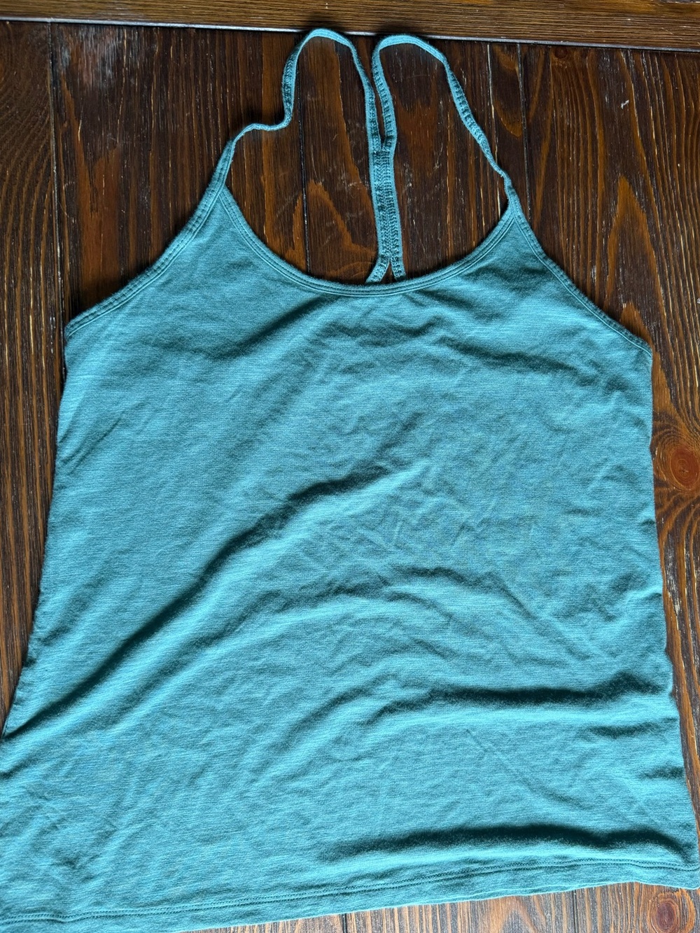 aerie Teal Double-Strap Tank Top